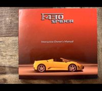 Ferrari F430 Bedienungsanleitung CD Bayern - Freilassing Vorschau