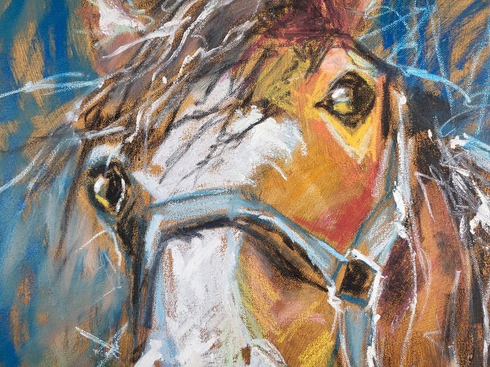 Ölgemälde Ölbild Pferd Tiere Alexander Diener Kunst Unikat Maler in Bad Münstereifel