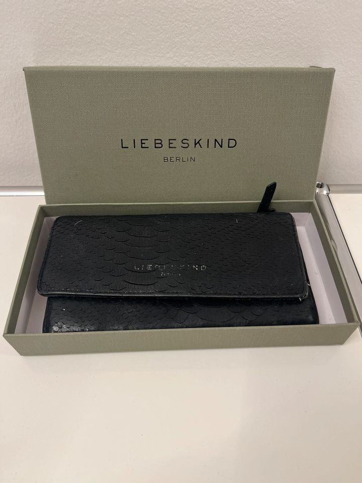 Lederportmonnai von Liebeskind in schwarz in Düsseldorf