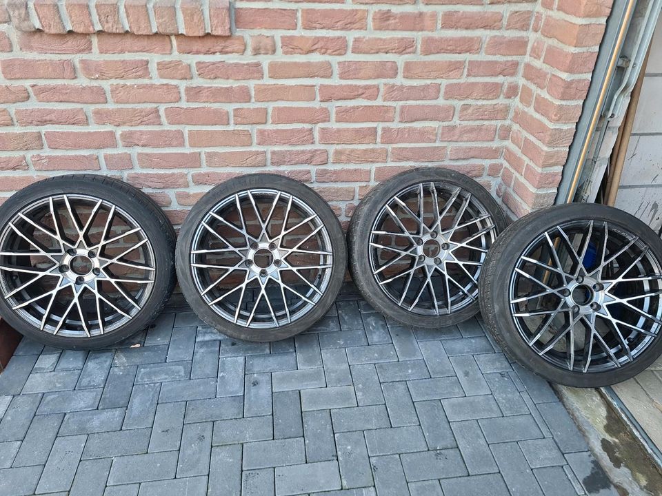 Tomason TN19 Schwarz Front Poliert 19 Zoll 5x112 in Rahden