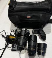 Verkaufe Nikon D7000 komplett mit Objektiven und Tasche. Bayern - Coburg Vorschau