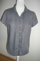 Jake's Bluse grau 100% Leinen kurzarm Gr. M Hessen - Seligenstadt Vorschau