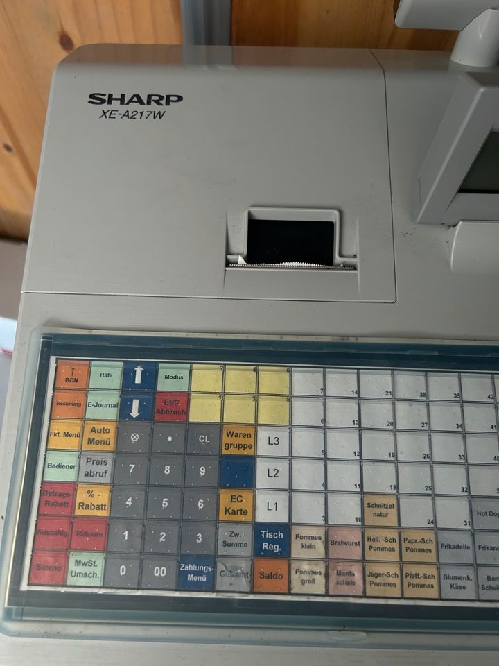 Kasse SHARP XE-A217W in Neuenkirchen