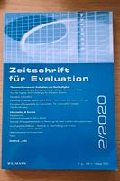Zeitschrift für Evaluation 2/2020 Münster (Westfalen) - Gremmendorf Vorschau