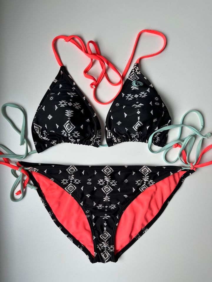 Audrey Pip Triangle Bikini CL8SN302, schwarz, Größe 38 in Weiterstadt