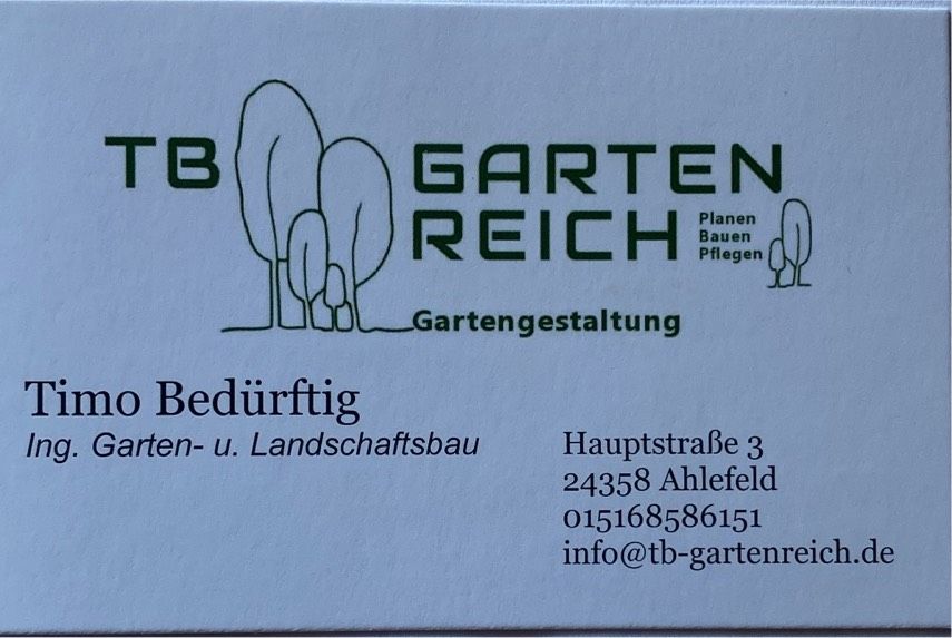 Bauhelfer/Landschaftsgärtner/Quereinsteiger (m/w/d) gesucht in Ahlefeld