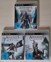 PS3 Spiel Assassin's Creed (III, Black Flag, Rouge) | Einzeln/Set Baden-Württemberg - Brackenheim Vorschau