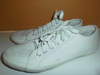 Weiße Sneaker Stoffschuhe Halbschuh Schuh Gr. 39 Kiel - Hassee-Vieburg Vorschau