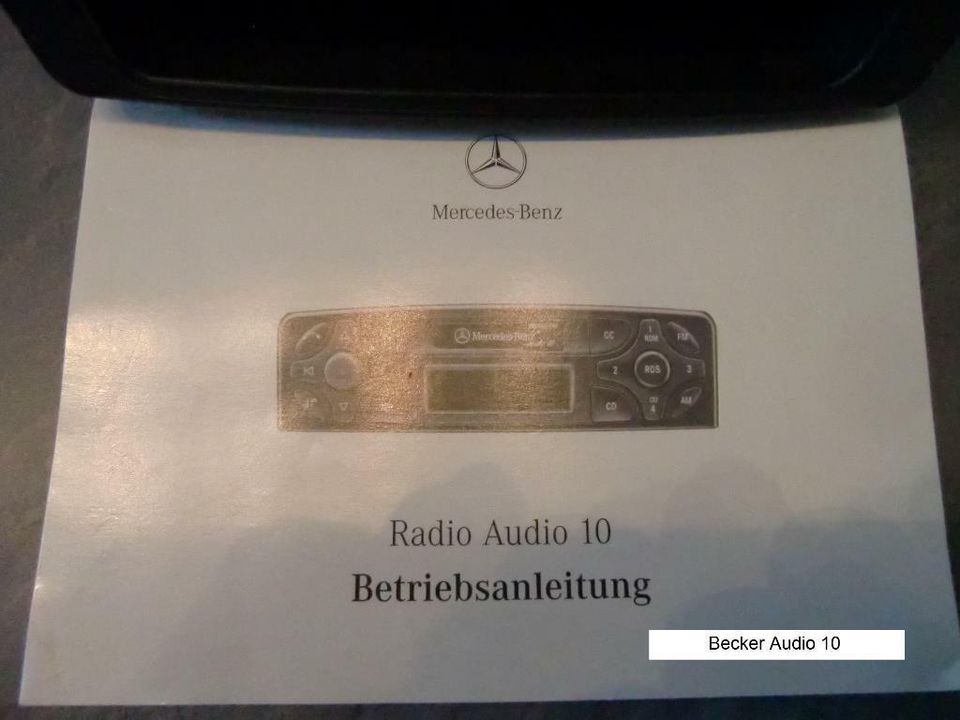 BECKER  Autoradio  für C-W203 und CLK-W209 in Saarbrücken