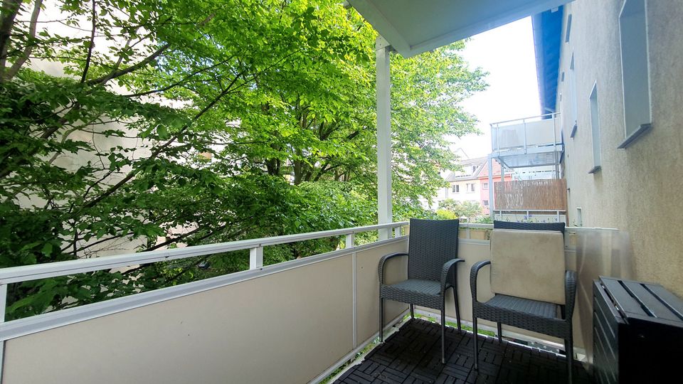 Charmante voll möblierte 2-Zimmer-Wohnung mit Balkon in Köln-Nippes - Ihr neues stilvolles Zuhause! in Köln
