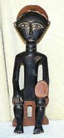 ANTIK Aschanti Figur Ashanti Ghana Afrika Holz Puppe Handarbeit Niedersachsen - Bad Pyrmont Vorschau