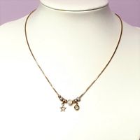 Collier Kette Gelb Gold 585 Zirkonia Stern Schmuck Geschenk Schleswig-Holstein - Lübeck Vorschau