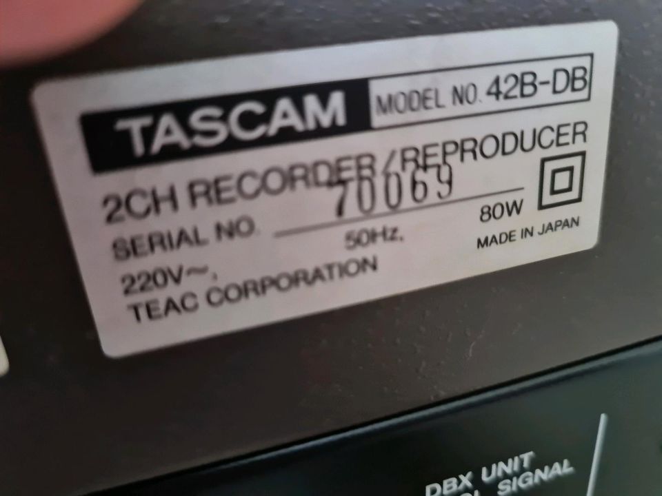 TASCAM 42b  Tonband Maschine. TOP!!! in Stuttgart