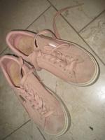 Puma Suede 37 Größe 4 rosa Leder Sneaker Turnschuhe Damen Hessen - Hüttenberg Vorschau