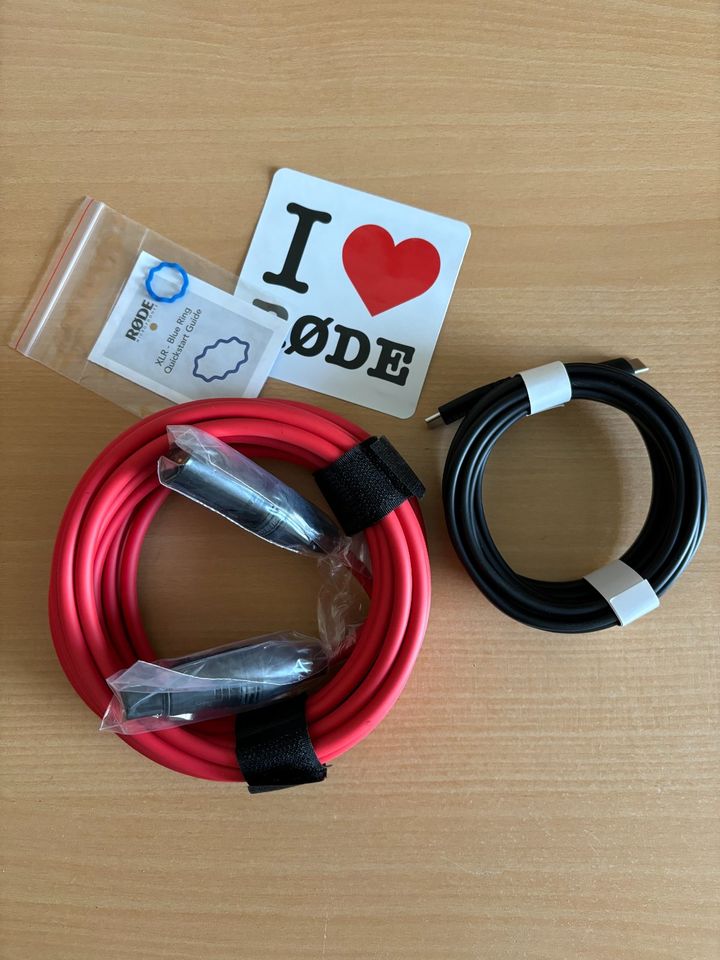 RØDE 6 m Premium-XLR-Kabel + 3 m USB-C auf USB-C Kabel | Neu! in Rinteln