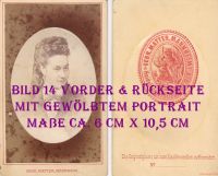 Original Carte de Visite Vintage- alte Fotos Retro Soldaten Fraue Baden-Württemberg - Baindt Vorschau