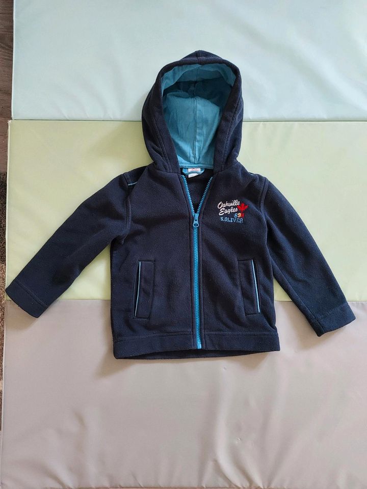 Fleecejacke s. OLIVER.  GR.92/98, DUNKEL BLAU in Datteln