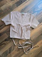 Geripptes Wickelshirt von Zara in Größe XS Feldmoching-Hasenbergl - Feldmoching Vorschau