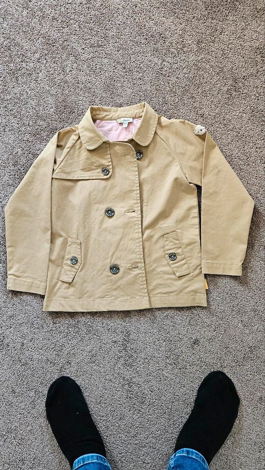 Steif Trenchcoat Parker Jacke  Mantel für Mädchen Gr 122 Neu in Georgsmarienhütte