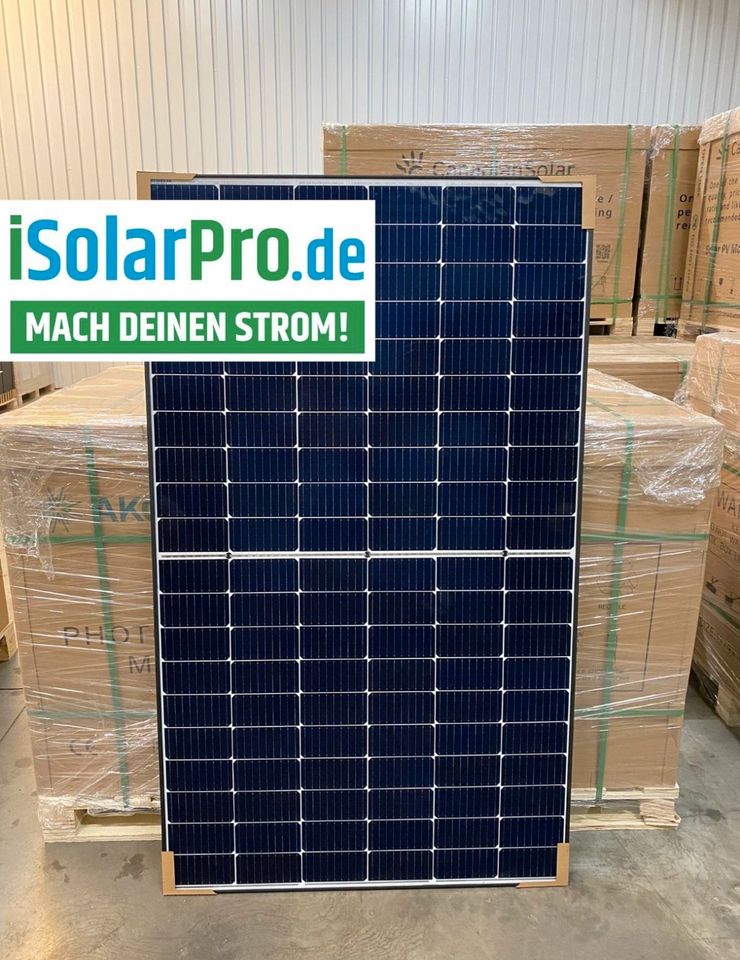 400W Glas Glas HJT Solarmodul PV Module Photovoltaik Panels in Werneuchen