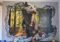 3D Dinosauriertapete T-Rex Wandbild 140x207 cm Bayern - Meeder Vorschau
