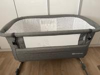 Kinderkraft Beistellbett + extra Matratze + 2 Bettlaken Nordrhein-Westfalen - Bergkamen Vorschau