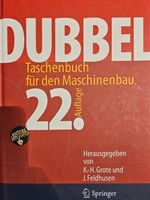 Dubbel Taschenbuch für den Maschienenbauer 22. Auflage Saarbrücken-West - Klarenthal Vorschau