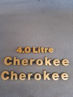 3 Jeep Grand Cherokee Schriftzug Emblem Sachsen-Anhalt - Uhrsleben Vorschau