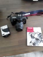 Canon EOS 500 mit Blitzlicht und Tasche Nordrhein-Westfalen - Haltern am See Vorschau