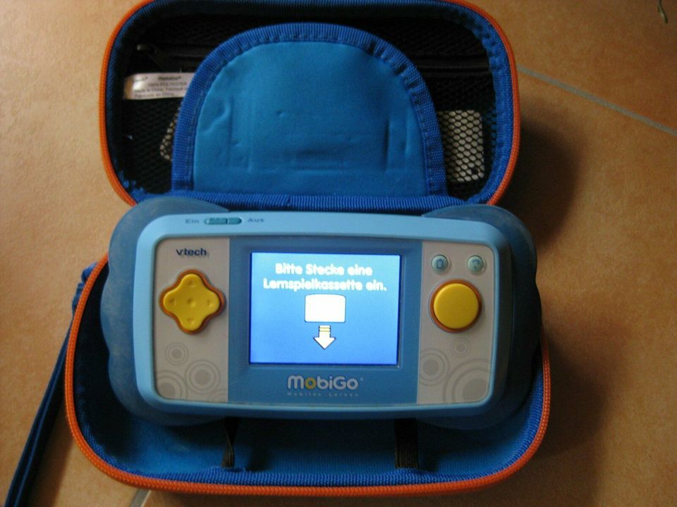 MOBIGO von Vtech + 4 Spiele + Tasche + Kabel in Oberzent