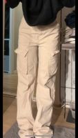 Bershka ♥️ Cargo Pants Wide Leg  Straight High Waist Baden-Württemberg - Filderstadt Vorschau