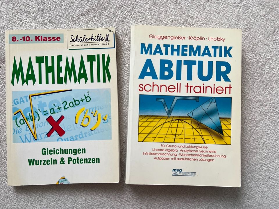 Mathematik 8.-10. Klasse, Abitur schnell trainiert Übungsbuch in Leichlingen