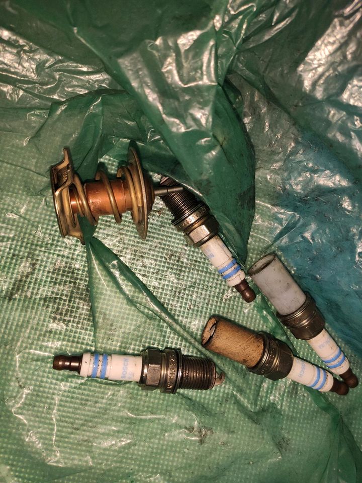 Opel Vectra Zündkerzen+ thermostat versand möglich.kostet:8 Euro in Detmold