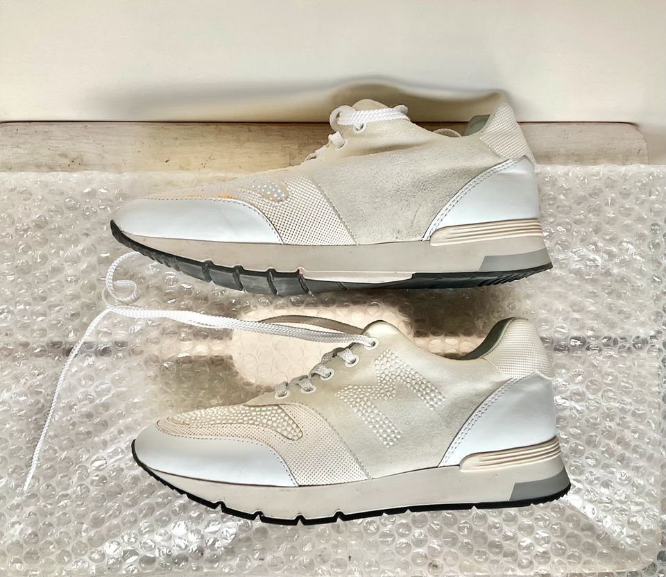 MARIPE - Damen - Sneakers - Leder - weiß, creme - Gr.37 in Essen