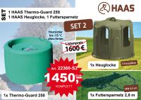Set 2: HAAS Thermo-Guard 250, Heuglocke, Futtersparnetz Nordrhein-Westfalen - Nümbrecht Vorschau