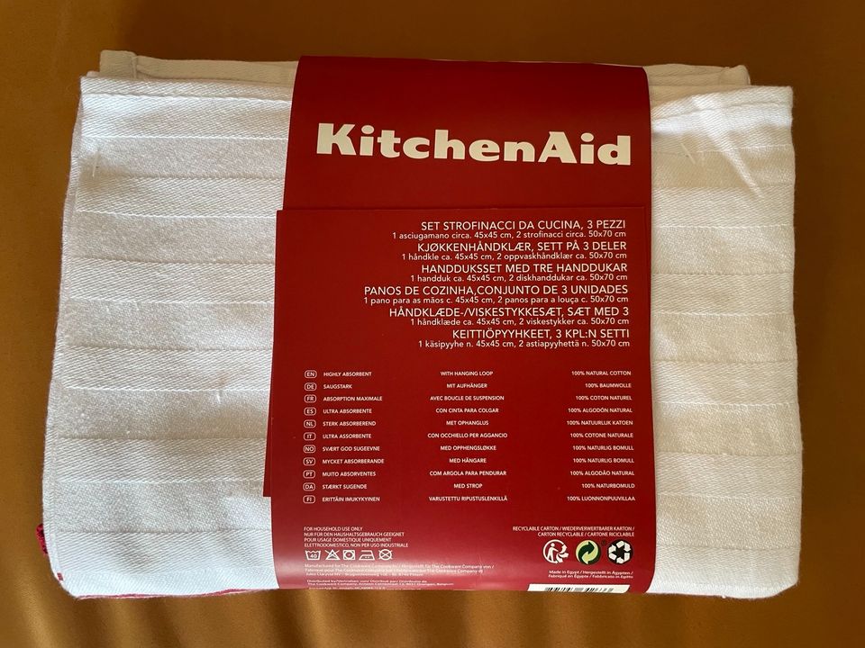 Neu! KitchenAid 3-teilges Küchenhandtuchset in Hamburg