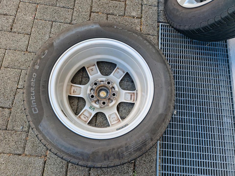 Pirelli Cinturato P6 Sommerreifen 195/65 R15 91V inkl. Alufelgen in Dietzenbach