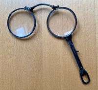 Lorgon, Lorgnette, Springlorgnette, Stielbrille, antike Brille Mecklenburg-Strelitz - Landkreis - Burg Stargard Vorschau