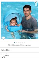 Schwimmring Baby aus Nylon nicht aufpusten Sonnenschutz ! NEU West - Schwanheim Vorschau