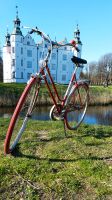 Restauriert 28 Zoll rotes Vintage Fahrrad Stahlrahmen 3 Gang Oldt Schleswig-Holstein - Ahrensburg Vorschau