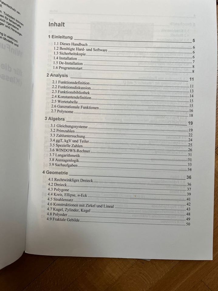 WinFunktion Chemie Mathematik Informatik + Diskette Inkl. Versand in Bruckmühl