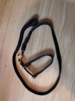 Lederleine und Zugstopp-Halsband schwarz Rheinland-Pfalz - Fürfeld Vorschau