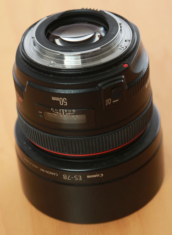 Canon EF 50mm 1,2 L USM in Hamburg