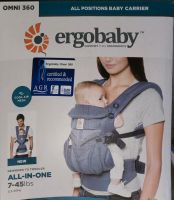 Ergobaby Babytrage omni 360 cool air mesh Sachsen-Anhalt - Jübar Vorschau