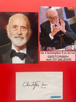 Christopher Lee (†) Autogramm James Bond Dracula original Hannover - Mitte Vorschau