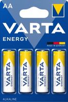 4x VARTA Batterie 1,5V Alkaline AA Mignon 4106 MN1500 LR6 Stilo Baden-Württemberg - Benningen Vorschau