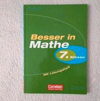 Besser in Mathe. Klasse 7.  Lernhilfe. Schülerhilfe Sachsen - Flöha  Vorschau