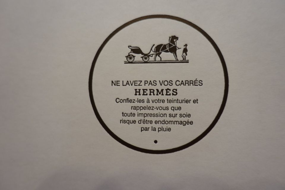 Hermès, Grand apparat 100% Seidentuch , Entwurf Jacques in Eichenau