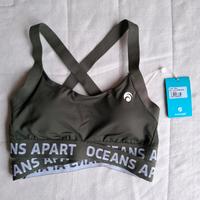 Oceans Apart NEU Sport BH Jean Bra khaki Bergedorf - Hamburg Lohbrügge Vorschau