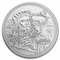 Da Vinci 2021 Niue Island 1 oz 5 $ Dollar Icons of Inspiration Bayern - Schweinfurt Vorschau